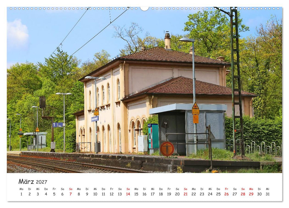 Hanau Kurpark und Kesselstadt (CALVENDO Premium Wandkalender 2027)