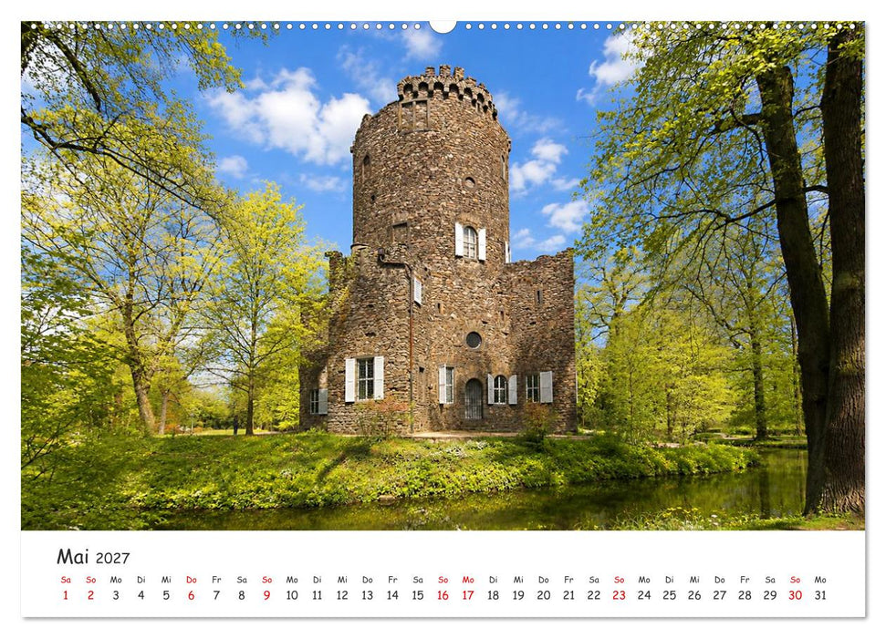 Hanau Kurpark und Kesselstadt (CALVENDO Premium Wandkalender 2027)