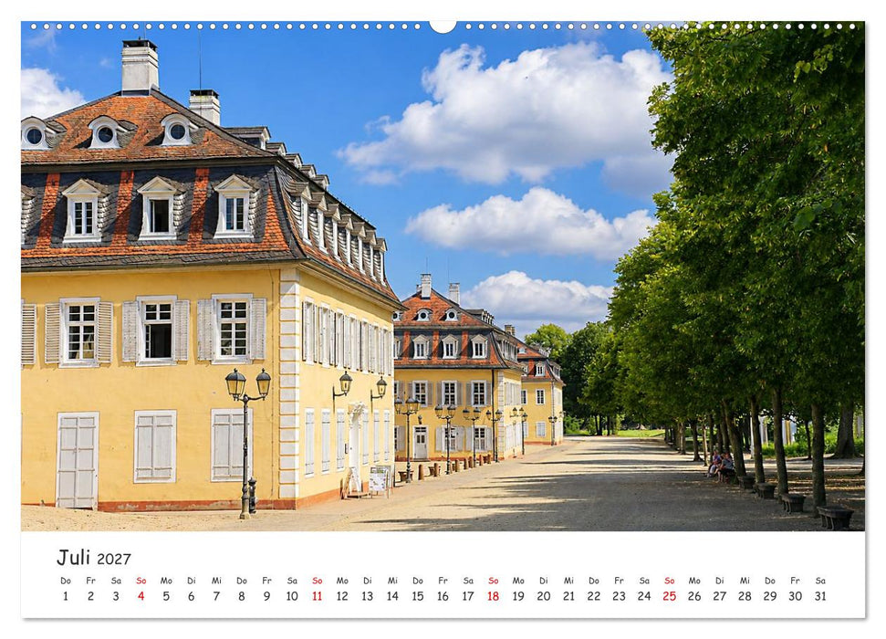 Hanau Kurpark und Kesselstadt (CALVENDO Premium Wandkalender 2027)