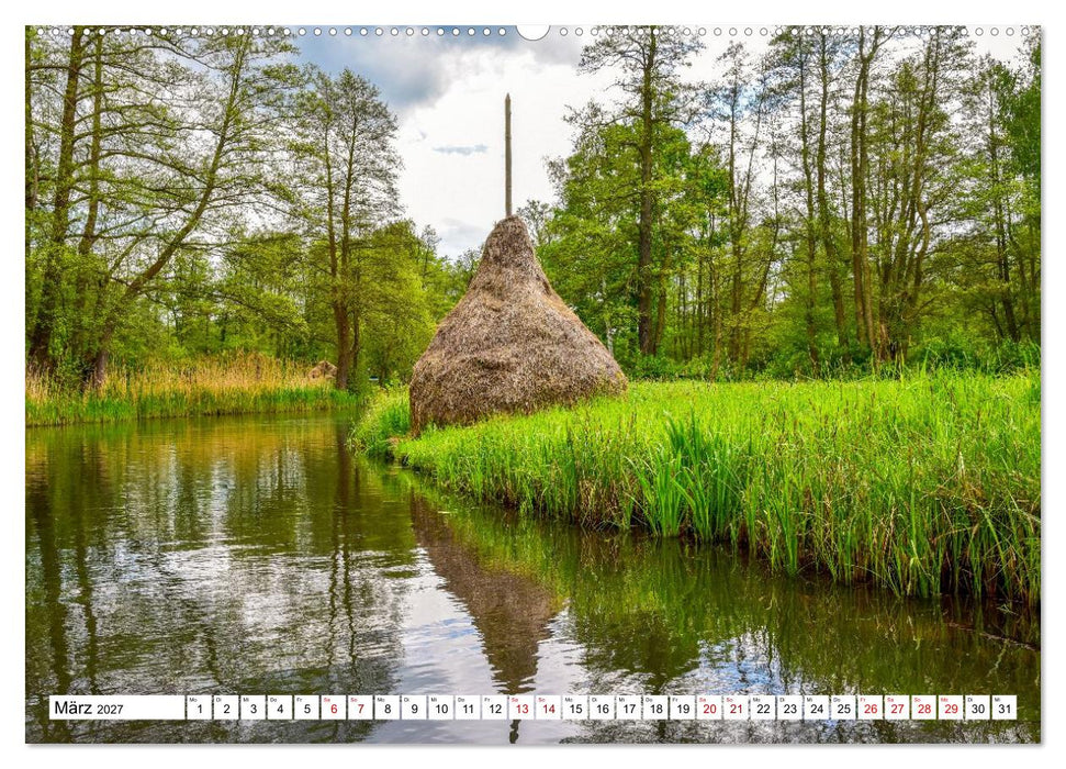 Eine Kahnfahrt im Spreewald (CALVENDO Wandkalender 2027)