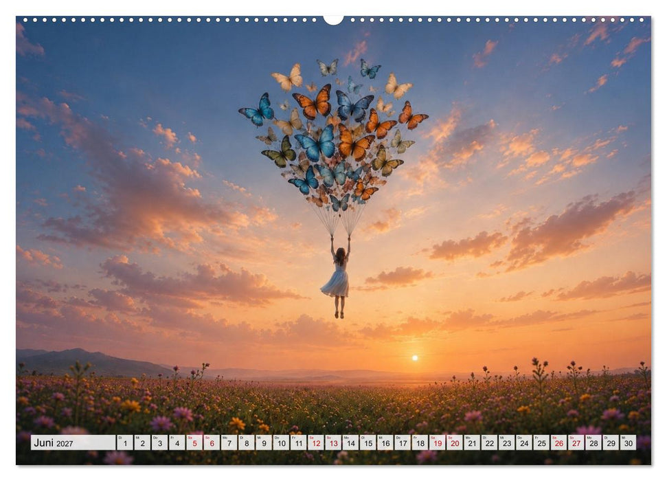Eine Reise getragen von Träumen (CALVENDO Wandkalender 2027)