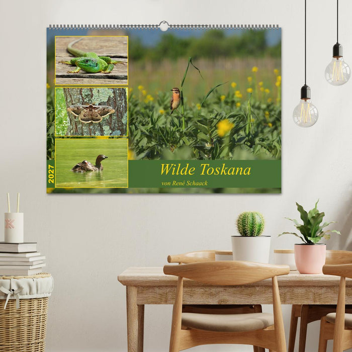 Wilde Toskana - von René Schaack (CALVENDO Wandkalender 2027)