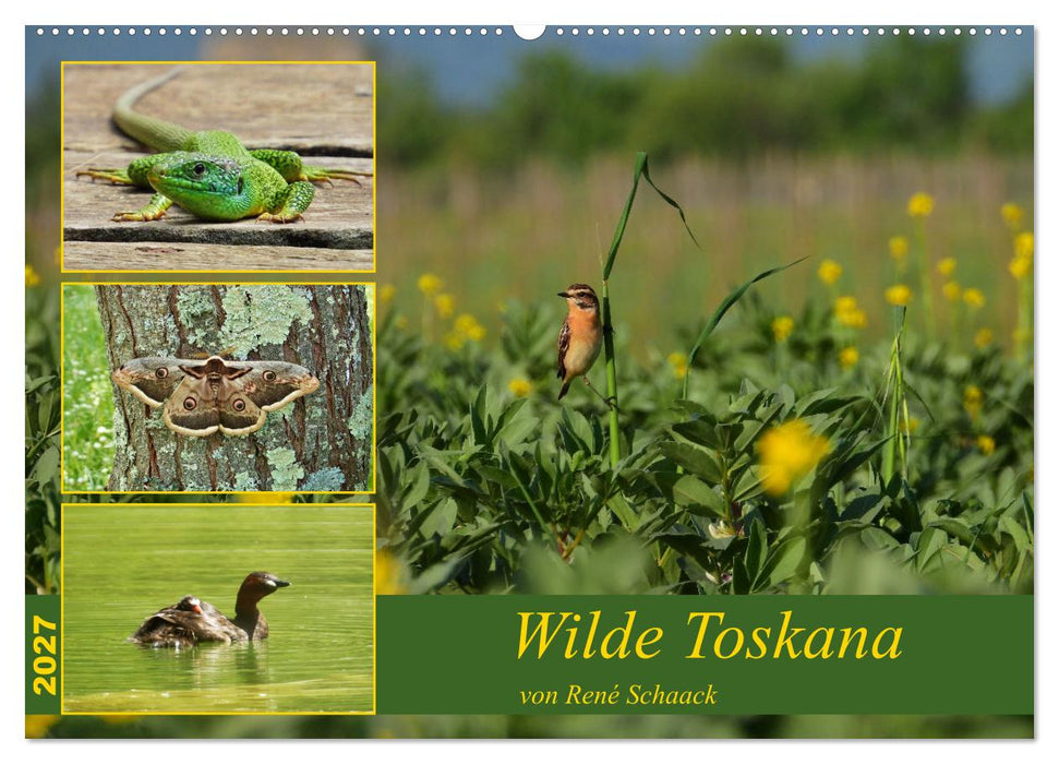 Wilde Toskana - von René Schaack (CALVENDO Wandkalender 2027)