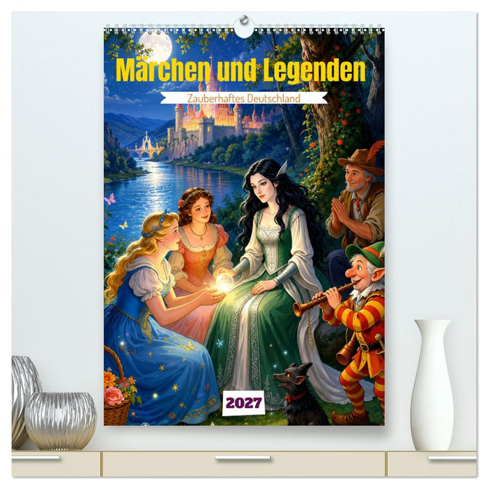 Märchen und Legenden (CALVENDO Premium Wandkalender 2027)
