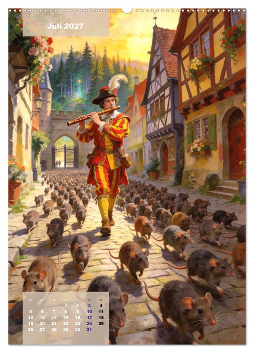 Märchen und Legenden (CALVENDO Premium Wandkalender 2027)