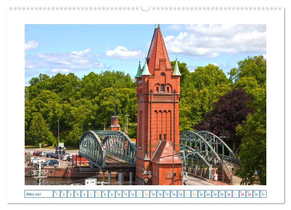 Lübeck Backsteingotik an der Trave (CALVENDO Premium Wandkalender 2027)