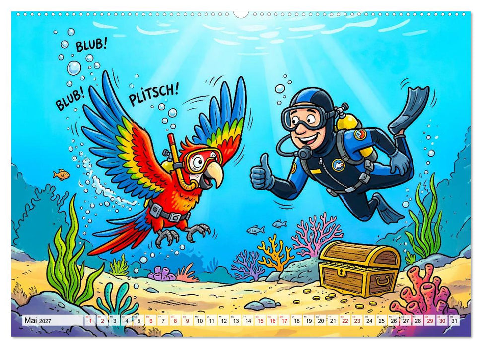 Tierische Bilderrätsel - Mitmach-Kalender für kleine Kombinierer (CALVENDO Premium Wandkalender 2027)