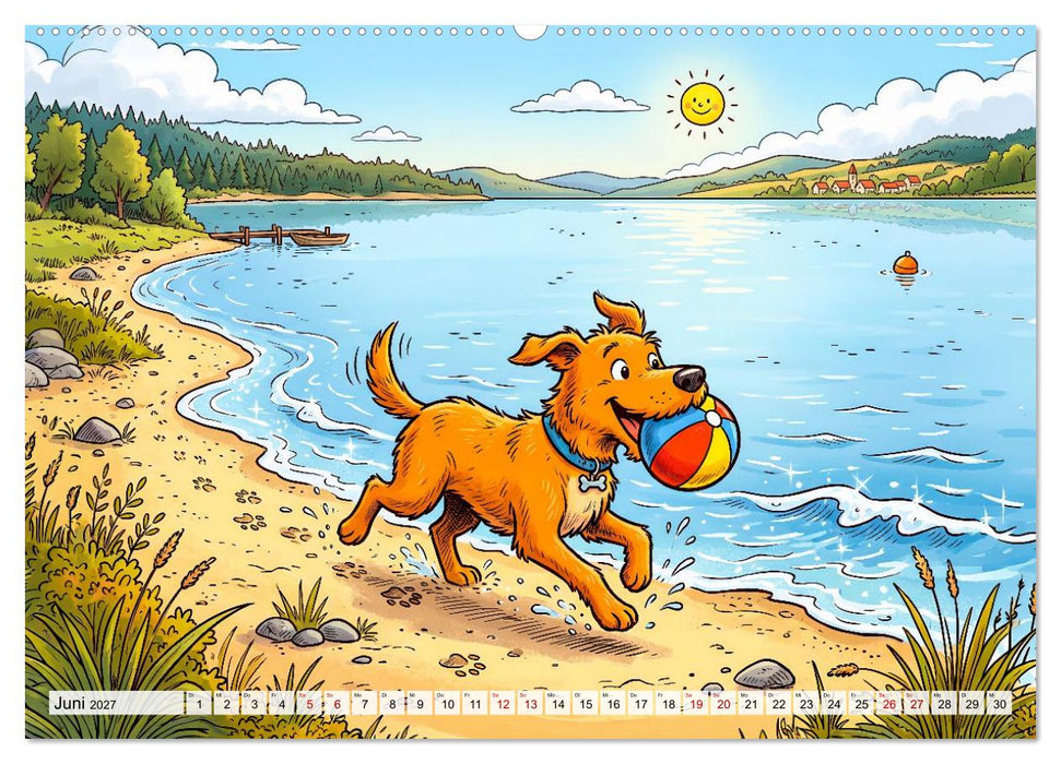 Tierische Bilderrätsel - Mitmach-Kalender für kleine Kombinierer (CALVENDO Premium Wandkalender 2027)