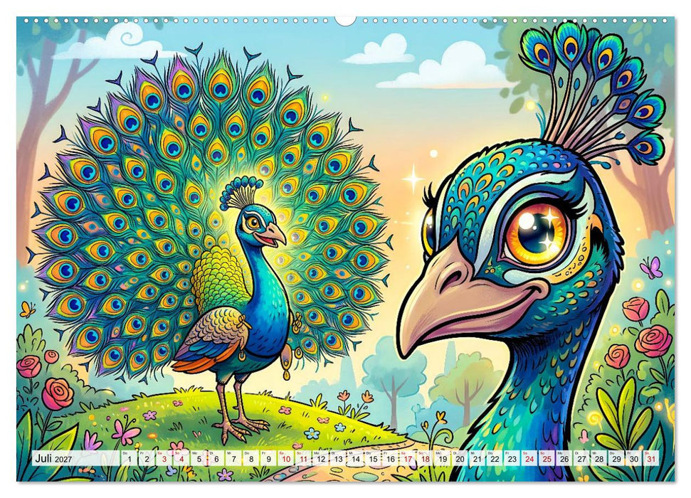 Tierische Bilderrätsel - Mitmach-Kalender für kleine Kombinierer (CALVENDO Premium Wandkalender 2027)