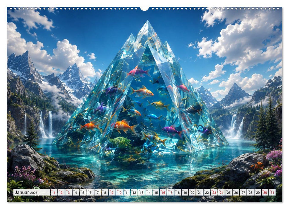 Zwischenwelten aus Licht und Wunder (CALVENDO Wandkalender 2027)
