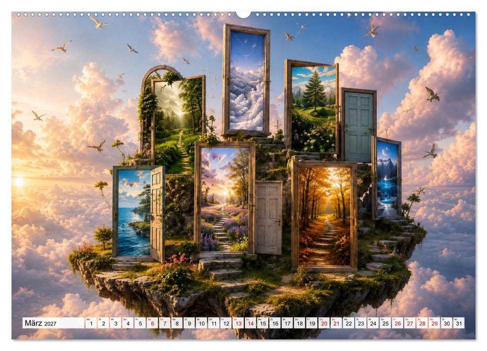 Zwischenwelten aus Licht und Wunder (CALVENDO Wandkalender 2027)