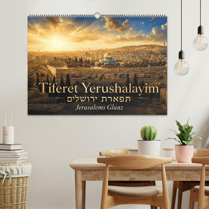 Jerusalems Glanz - Tiferet Jerushalajim (CALVENDO Wandkalender 2027)