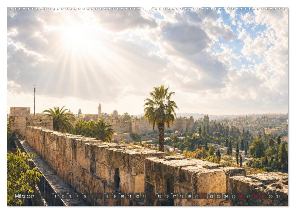 Jerusalems Glanz - Tiferet Jerushalajim (CALVENDO Wandkalender 2027)