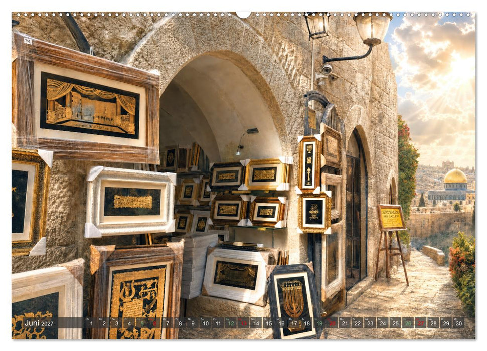 Jerusalems Glanz - Tiferet Jerushalajim (CALVENDO Wandkalender 2027)