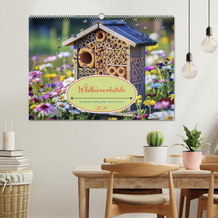 Wildbienenhotels (CALVENDO Wandkalender 2027)