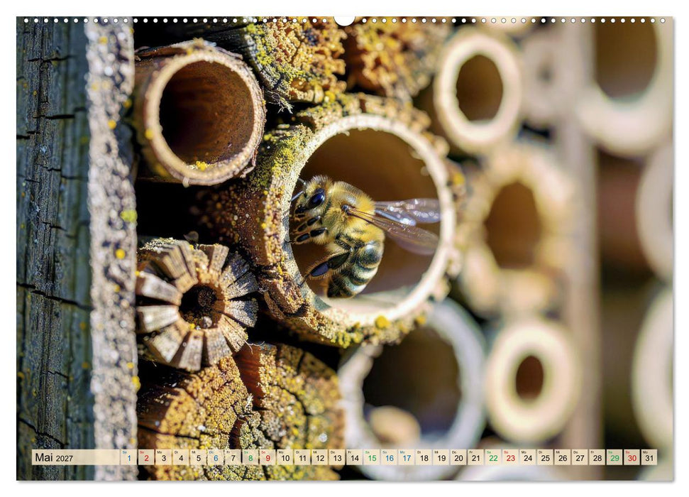 Wildbienenhotels (CALVENDO Wandkalender 2027)