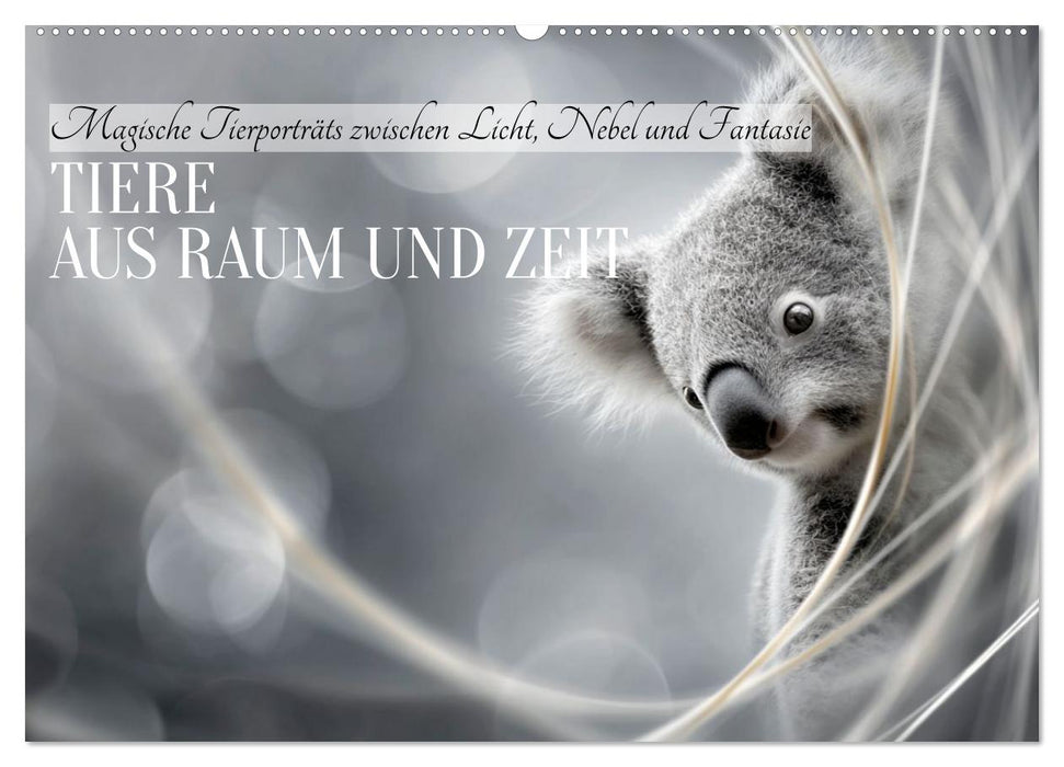 Tiere aus Traum und Zeit (CALVENDO Wandkalender 2027)