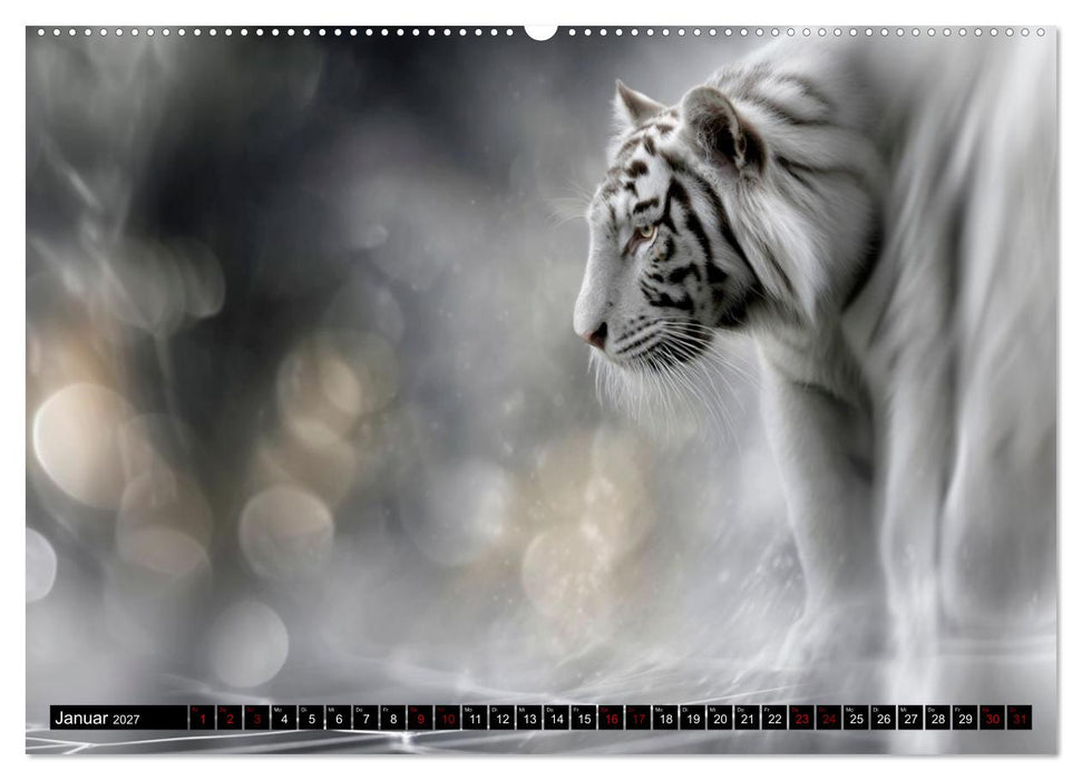Tiere aus Traum und Zeit (CALVENDO Wandkalender 2027)