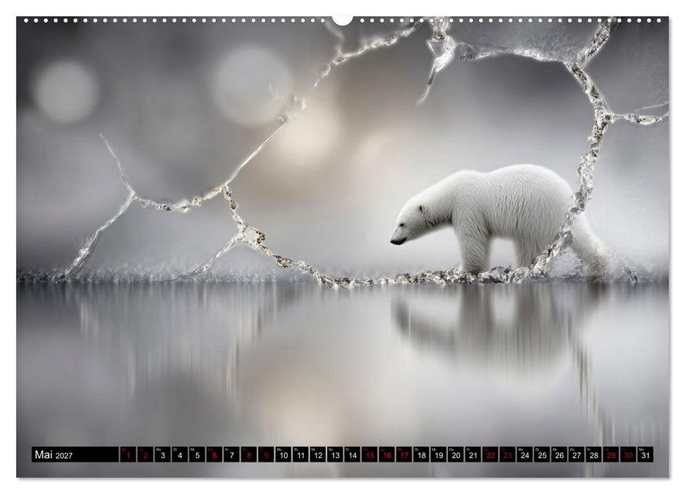 Tiere aus Traum und Zeit (CALVENDO Wandkalender 2027)