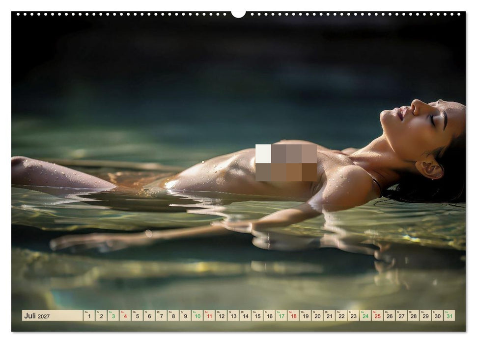 Erotik im Wasser (CALVENDO Premium Wandkalender 2027)
