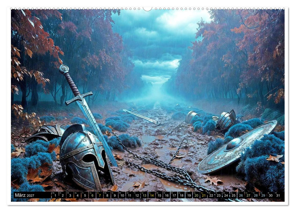 Keltischer Schatten (CALVENDO Wandkalender 2027)