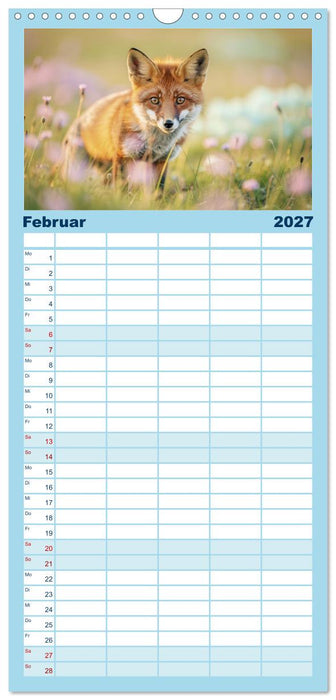 Zwischen den Feldern (CALVENDO Familienplaner 2027)