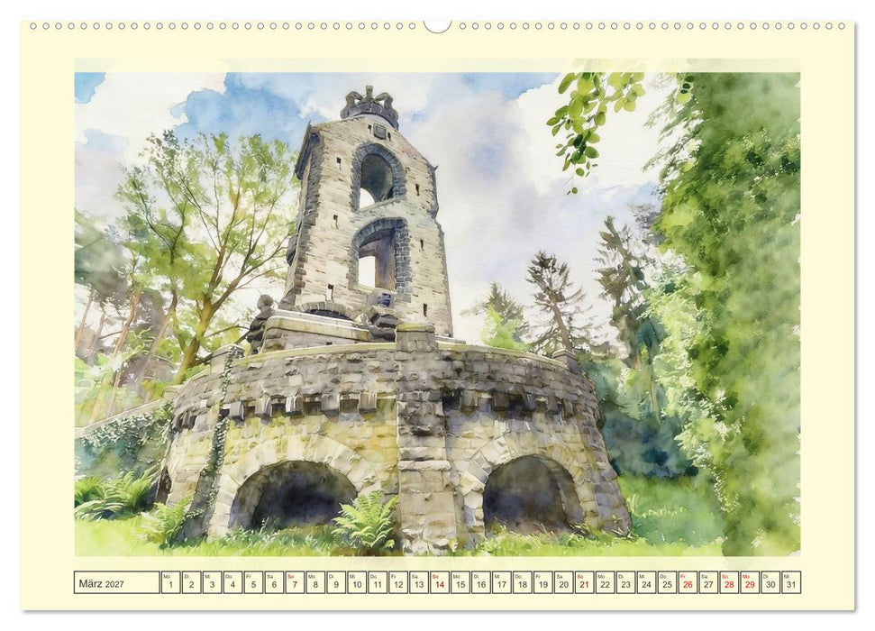 Historisches Aachen (CALVENDO Premium Wandkalender 2027)