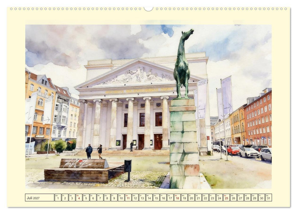 Historisches Aachen (CALVENDO Premium Wandkalender 2027)