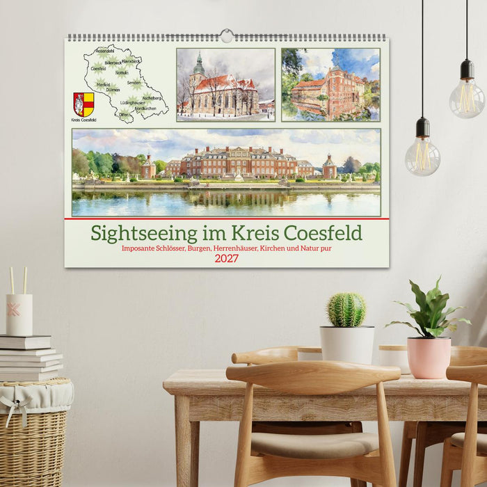 Sightseeing im Kreis Coesfeld (CALVENDO Wandkalender 2027)