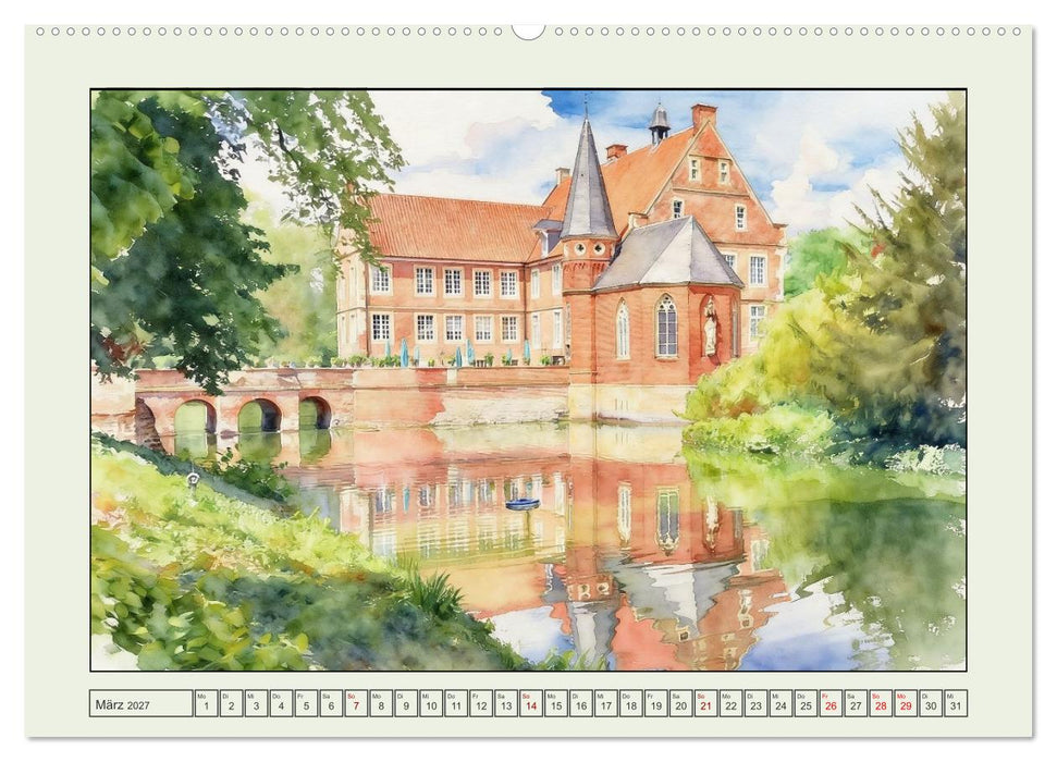 Sightseeing im Kreis Coesfeld (CALVENDO Wandkalender 2027)