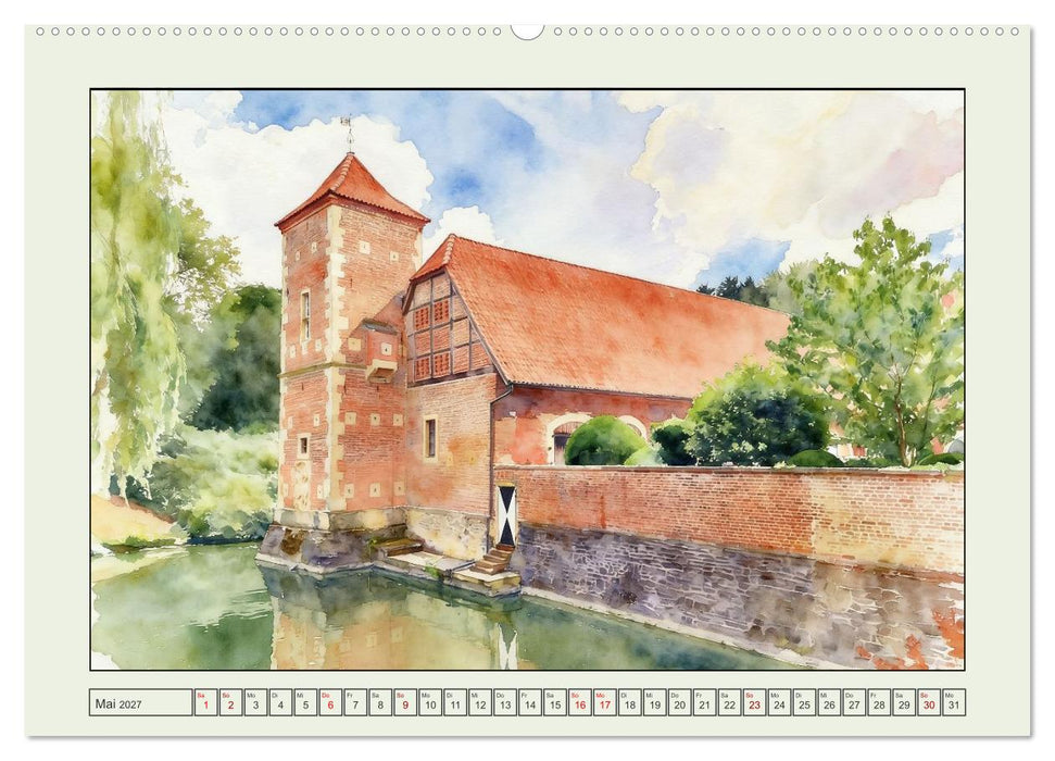 Sightseeing im Kreis Coesfeld (CALVENDO Wandkalender 2027)