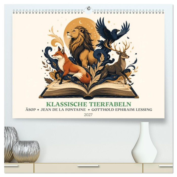 Klassische Tierfabeln (CALVENDO Premium Wandkalender 2027)
