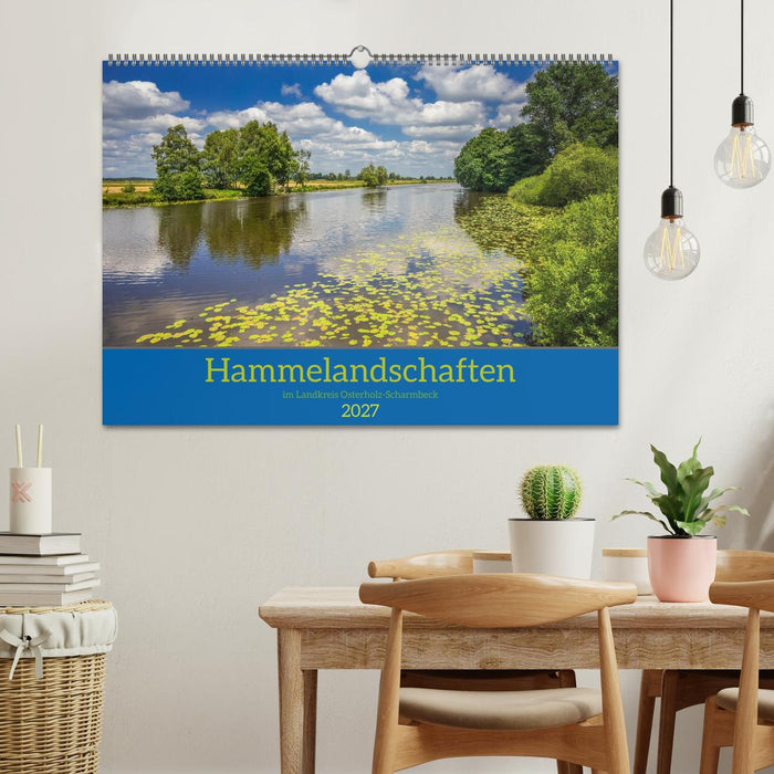 Hammelandschaften im Landkreis Osterholz-Scharmbeck (CALVENDO Wandkalender 2027)