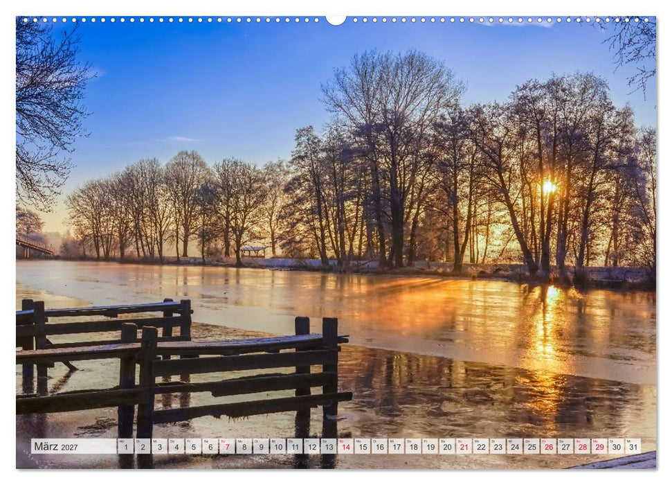 Hammelandschaften im Landkreis Osterholz-Scharmbeck (CALVENDO Wandkalender 2027)