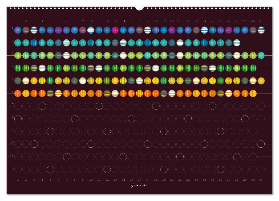 Une perle pour chaque jour (CALVENDO Calendrier mensuel 2027)