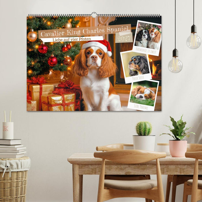 Cavalier King Charles Spaniel - Liebe auf vier Pfoten (CALVENDO Wandkalender 2027)