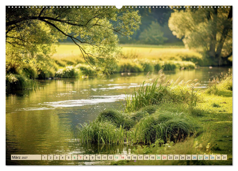 Die malerische Stepenitz in Brandenburg (CALVENDO Premium Wandkalender 2027)