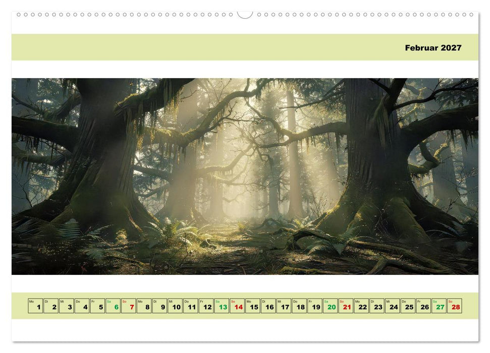Ruhepol-Wald (CALVENDO Premium Wandkalender 2027)