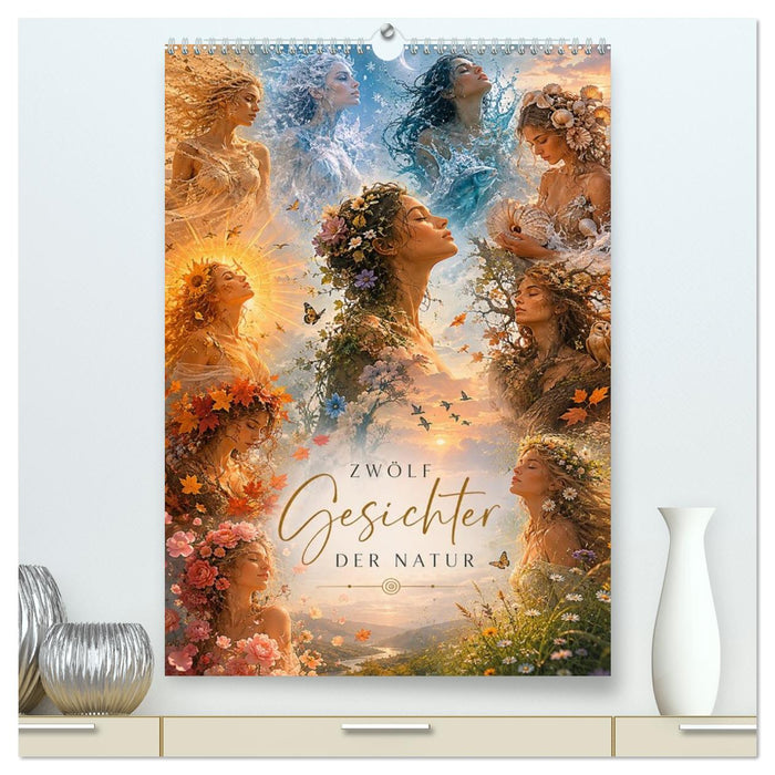 Zwölf Gesichter der Natur (CALVENDO Premium Wandkalender 2027)
