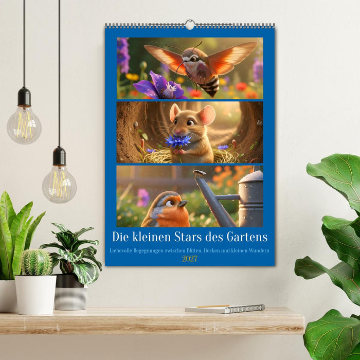 Die kleinen Stars des Gartens (CALVENDO Wandkalender 2027)
