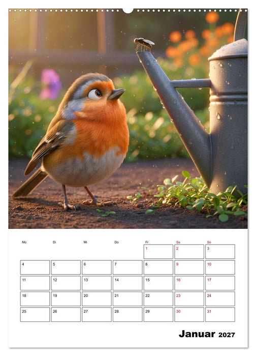 Die kleinen Stars des Gartens (CALVENDO Wandkalender 2027)