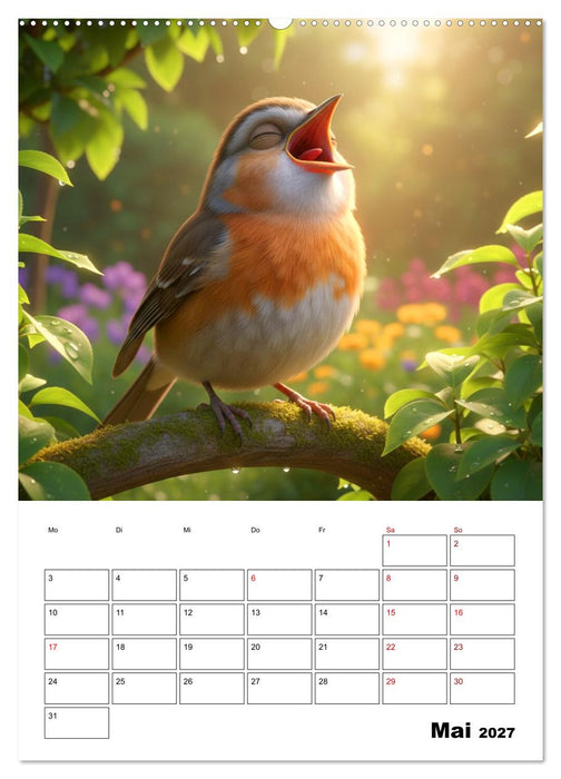 Die kleinen Stars des Gartens (CALVENDO Wandkalender 2027)