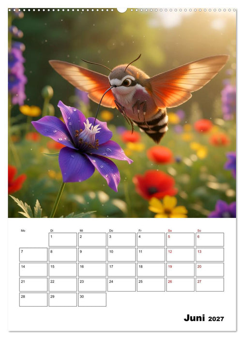 Die kleinen Stars des Gartens (CALVENDO Wandkalender 2027)