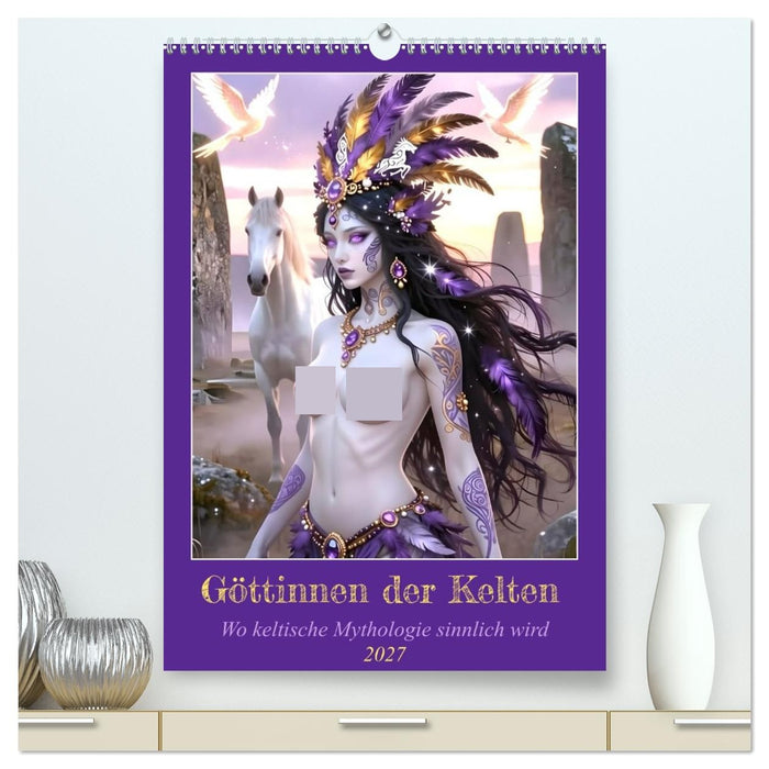 Göttinnen der Kelten (CALVENDO Premium Wandkalender 2027)
