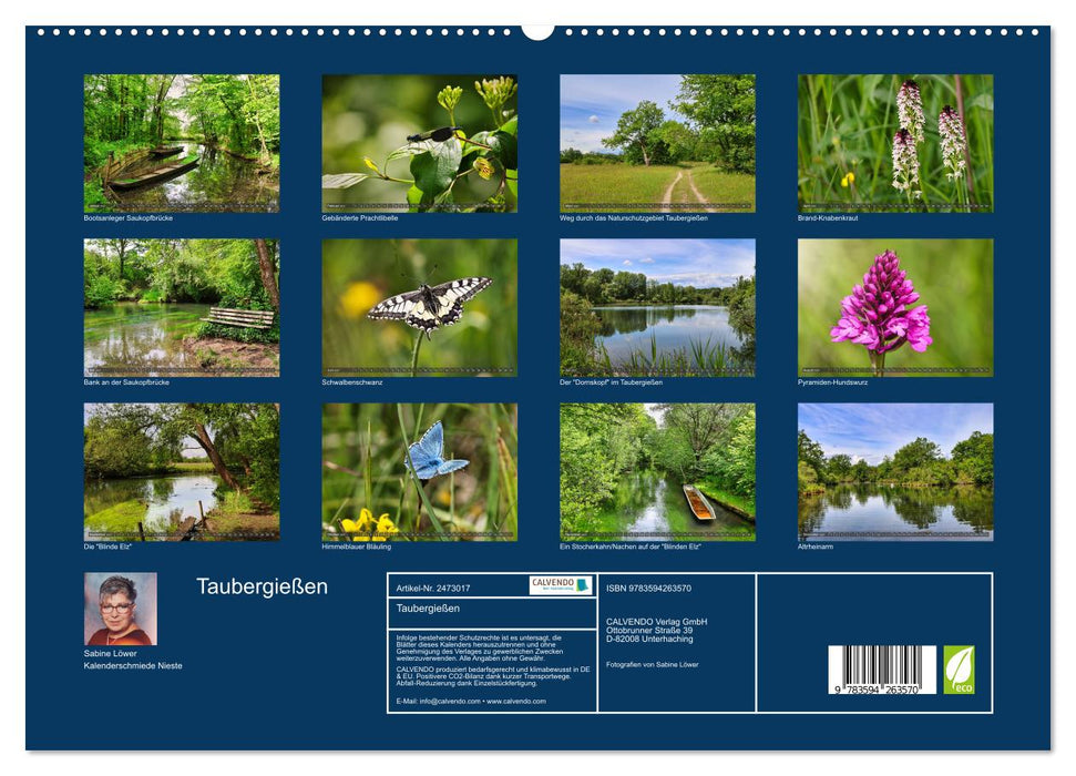 Taubergießen (CALVENDO Premium Wandkalender 2027)