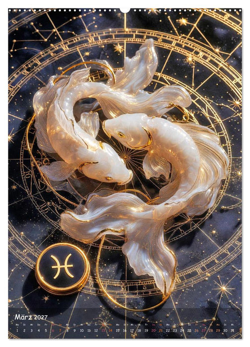 Zodiac Cosmos (CALVENDO Wandkalender 2027)