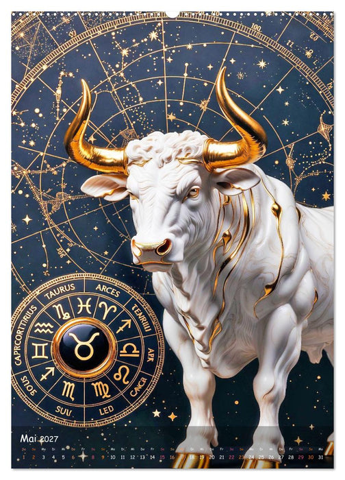 Zodiac Cosmos (CALVENDO Wandkalender 2027)