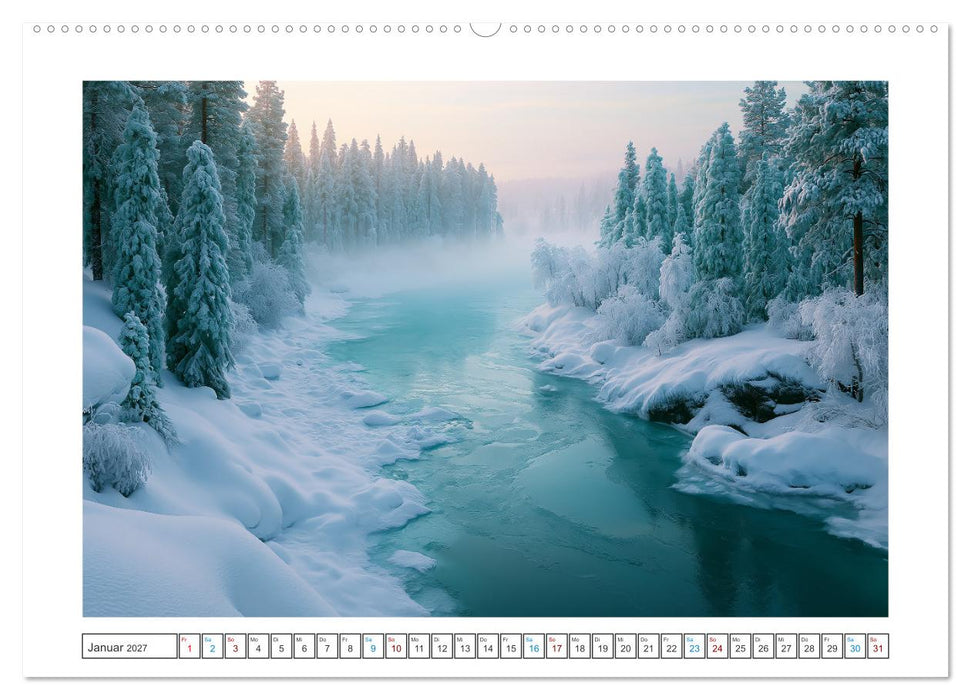 Mystische Naturwelten (CALVENDO Premium Wandkalender 2027)