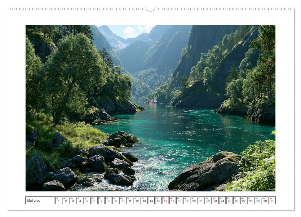 Mystische Naturwelten (CALVENDO Premium Wandkalender 2027)