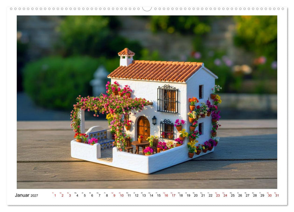 Häuschen zum Verlieben (CALVENDO Premium Wandkalender 2027)
